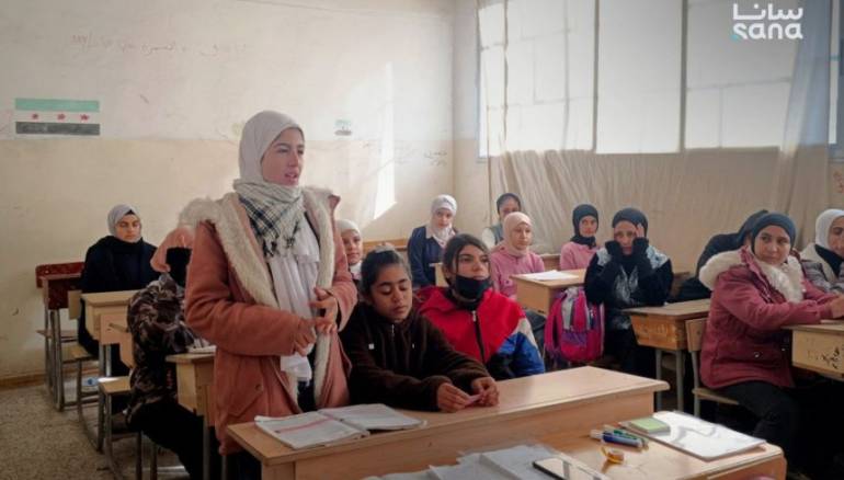 Reactivation of 760 schools in Deir Ezzor that attract over 261,000 students