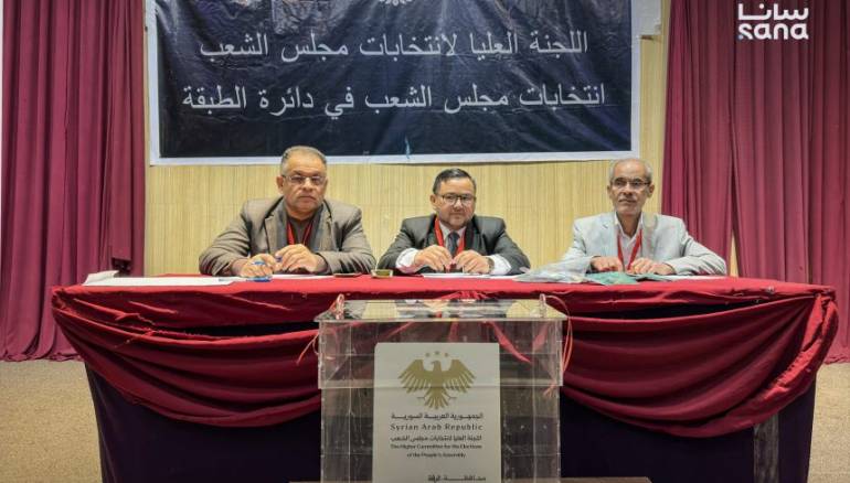 Polling opens for People’s Assembly elections in Raqqa, northeast Syria