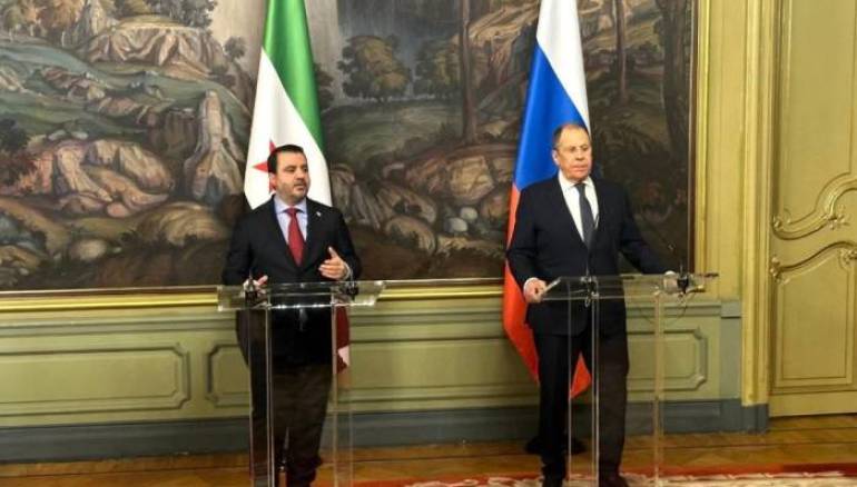 Russia’s Lavrov meets Syrian FM in Moscow, invites al-Sharaa to Russia-Arab summit