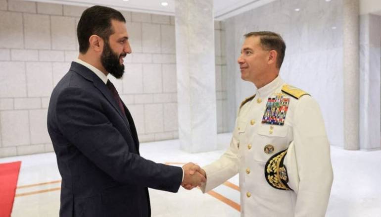 Top US general tells Syria’s al-Sharaa of need to adhere to SDF ceasefire