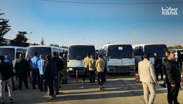 Syria receives 132 nationals from Roumieh prison in historic judicial exchange