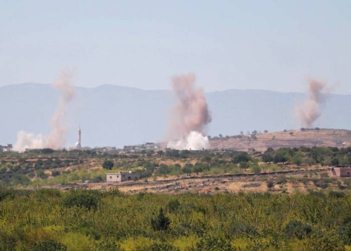 Russian airstrikes hit Jabal Al-Zawiya in Idlib: reporter