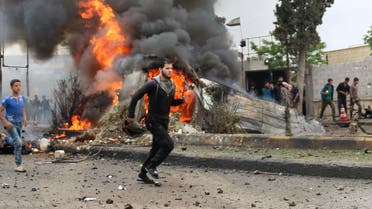 Bomb hits bus transporting police in Daraa wounding 15