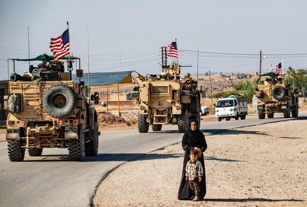 Trio of suicide drones strike US base in Syria, wounding 2
