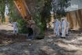Syria removes hazardous chemical cylinders found at school in Deir Ezzor