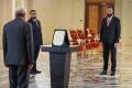 Before President al-Sharaa, Supreme Constitutional Court president, members sworn in
