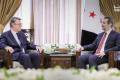 Syrian foreign minister meets German state minister in Damascus to boost ties