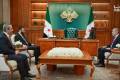 President al-Sharaa recieves Jordan’s Safadi in Damascus for talks