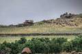  Israeli occupation targets Yarmouk Basin with artillery shells