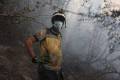 For the sixth day, efforts to extinguish the Turkmen Mountain fires continue