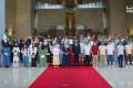 President al-Sharaa, wife receive top high school graduates and their families