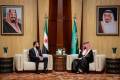 President al-Sharaa, Saudi Crown Prince Mohammed bin Salman discuss bilateral relations