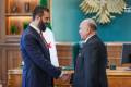 President al-Sharaa receives Iraqi foreign minister to discuss bilateral cooperation