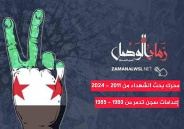 Initiative to uncover detainees fate, Zaman al-Wasl launches search engine includes 13,000 names