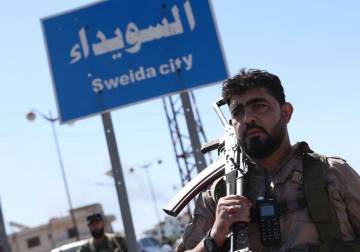 Syria says local leaders to take control of violence-hit Sweida