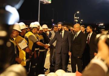 President al-Sharaa inaugurates Rastan Bridge in Homs