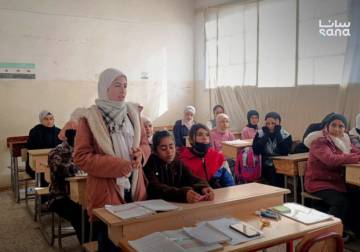 Reactivation of 760 schools in Deir Ezzor that attract over 261,000 students