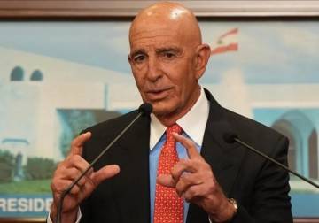 Barrack unveils plan on alternative routes to Strait of Hormuz