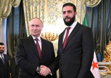 Russia’s Putin and Syria’s al-Sharaa discussed deepening ties, Kremlin says