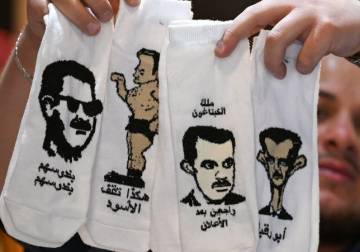 From socks to sarcasm: How Syrians are mocking the al-Assad dynasty
