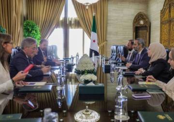 Al-Shaibani, German delegation discuss economic and development cooperation