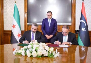 Syria, Libya sign agreement to strengthen bilateral cooperation