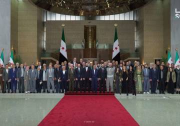 President Ahmad al-Sharaa hosts Kurdish delegation for Newroz and Eid al-Fitr