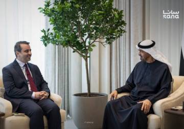 President of UAE receives Syrian foreign minister in Abu Dhabi