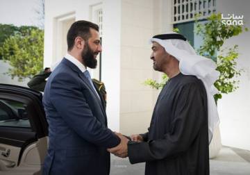 President al-Sharaa, UAE President discuss ties, regional issues