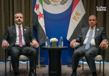 Syria and Egypt discuss enhancing bilateral relations in Baghdad