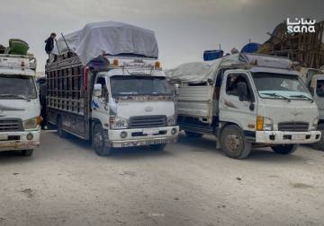 358 Displaced families return to home areas in Ras al-Ayn