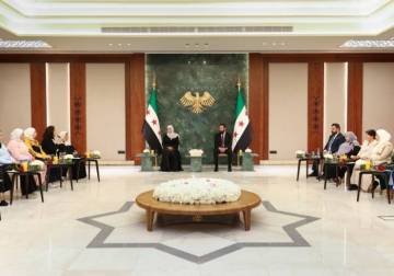 President al-Sharaa meets families of missing persons