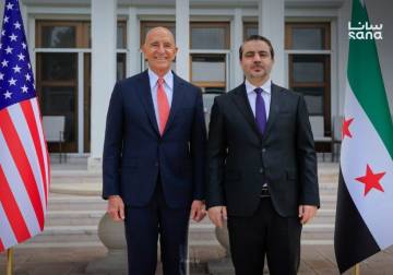 Al-Shaibani meets US envoy in Ankara to discuss regional developments