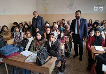More than 200,000 students return to schools in Syria’s Raqqa as second term begins