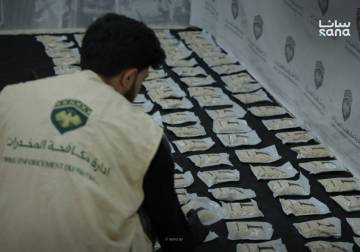 Syria seizes 91,000 captagon pills, dismantles trafficking network