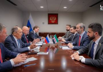 Al-Shaibani, Lavrov discuss strengthening Syria-Russia ties