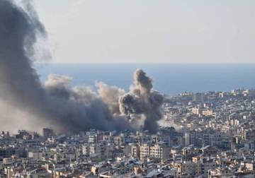 Five Israeli airstrikes hit southern suburbs of Beirut