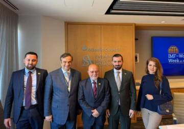 Minister Al-Shaar discusses enhancing economic and technological cooperation in Washington