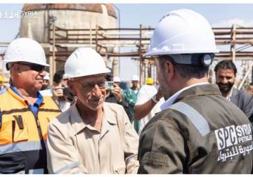 Deir ez-Zor. Gas production unit begins operation at Al-Tabiyah field