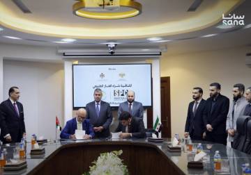 Syria signs deal with Jordan to import 4 million cubic meters of natural gas daily