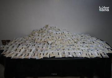 Joint Syrian-Iraqi operations seize 1 million Captagon pills