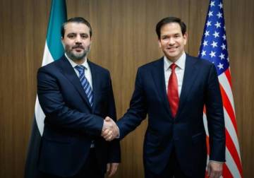 Al-Shaibani, Rubio discuss strengthening Syria-U.S. ties, supporting economic growth