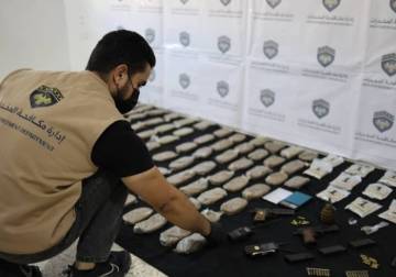 Drug trafficking cell dismantled in Tartous countryside, eight arrested