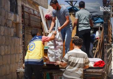 More than 100 families leave northern Syria camps under voluntary return program