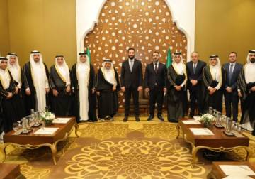 Syria's Al-Sharaa Pitches Economic Recovery to Qatari Business Leaders