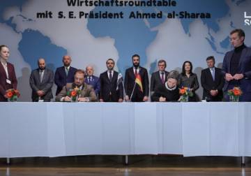 Syria, Germany sign air transport deal to restore flights, expand cooperation