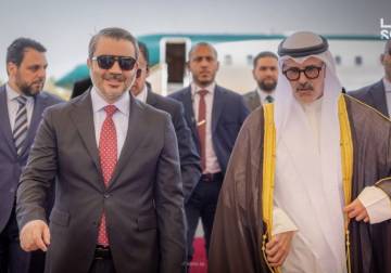Syria’s Foreign Minister al-Shaibani arrives in Kuwait for official visit