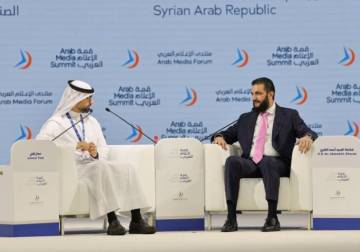 President al-Sharaa outlines Syria’s vision, investment prospects at Arab Media Summit
