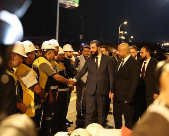 President al-Sharaa inaugurates Rastan Bridge in Homs