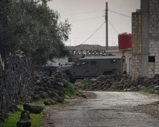 Israeli occupation forces open fire, advance into western Daraa countryside